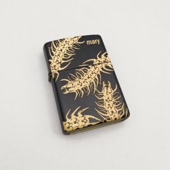Lazeriu graviruotas metalinis ZIPPO žiebtuvėlis