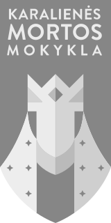 Karalienės Mortos mokykla logotipas
