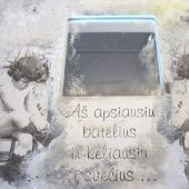 Lazeriu graviruota dekupažu dekoruota butelio dėžutė su užrašu