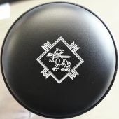 Lazeriu graviruotas metalinis termopuodelis su logotipu